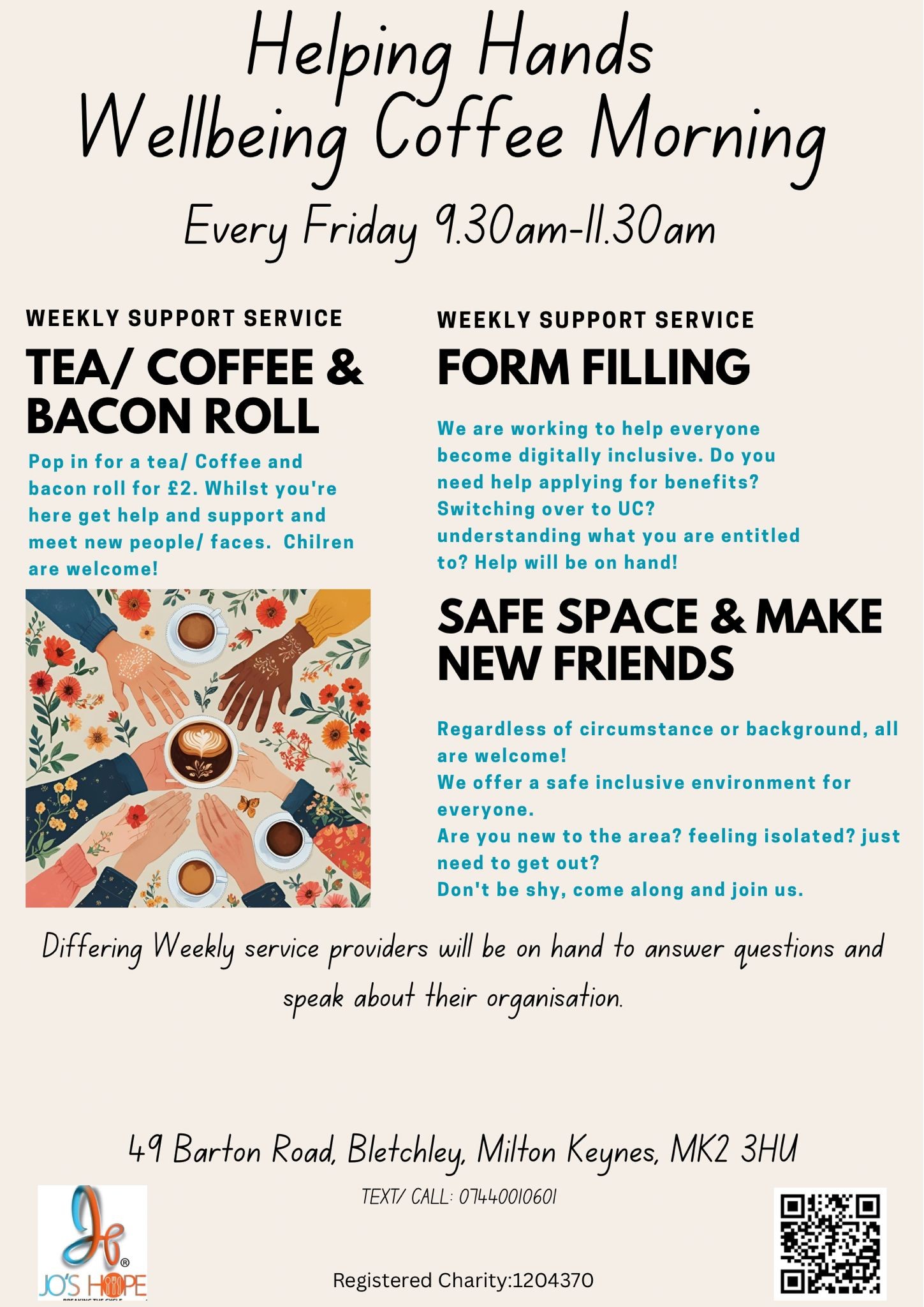 Wellbeing Coffee Morning